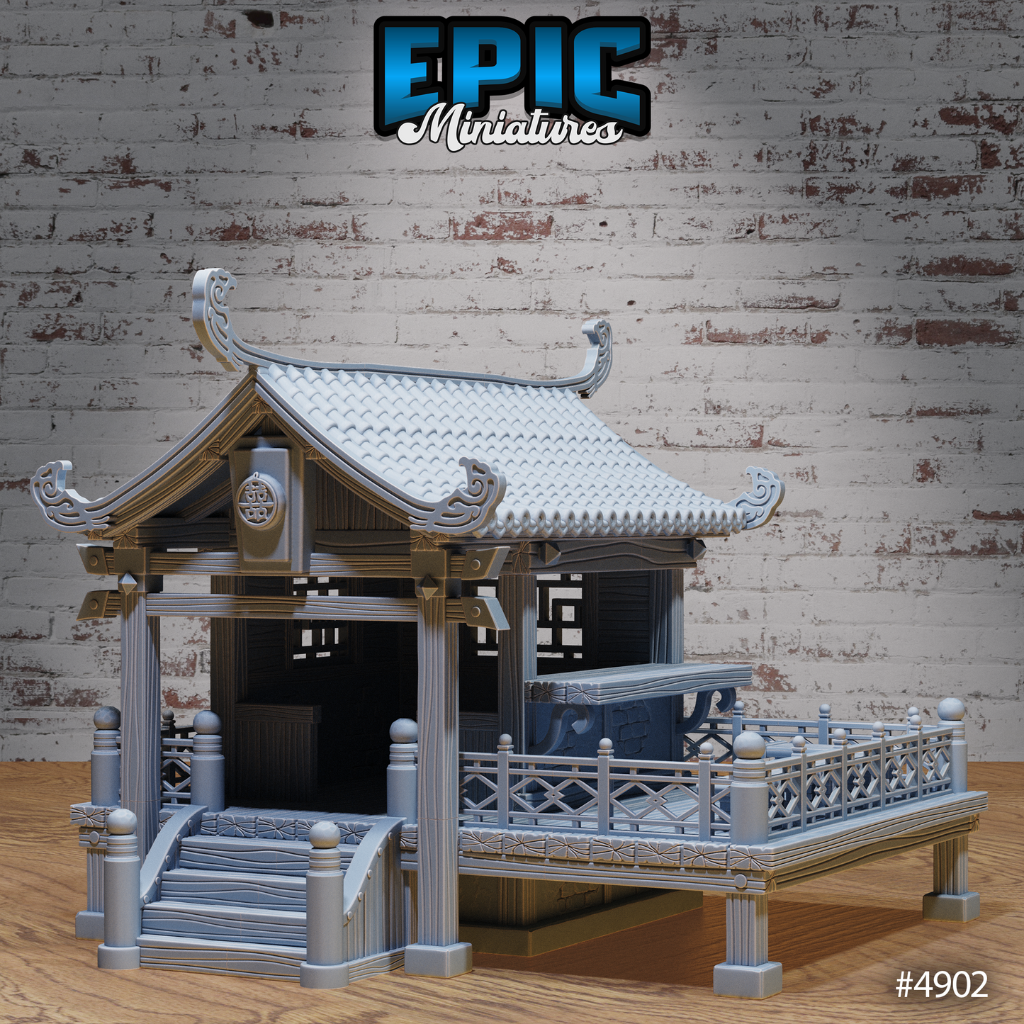 Village Houses | Legends of the East Collection | Epic Miniatures | D&D Tabletop Miniature