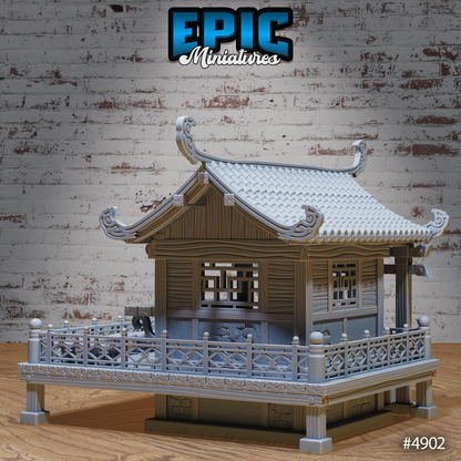 Village Houses | Legends of the East Collection | Epic Miniatures | D&D Tabletop Miniature