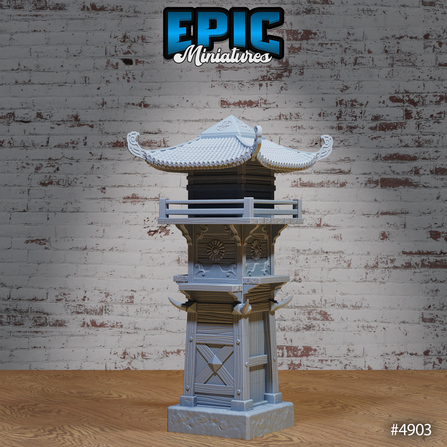 Dragon Watch Tower | Legends of the East Collection | Epic Miniatures | D&D Tabletop Terrain