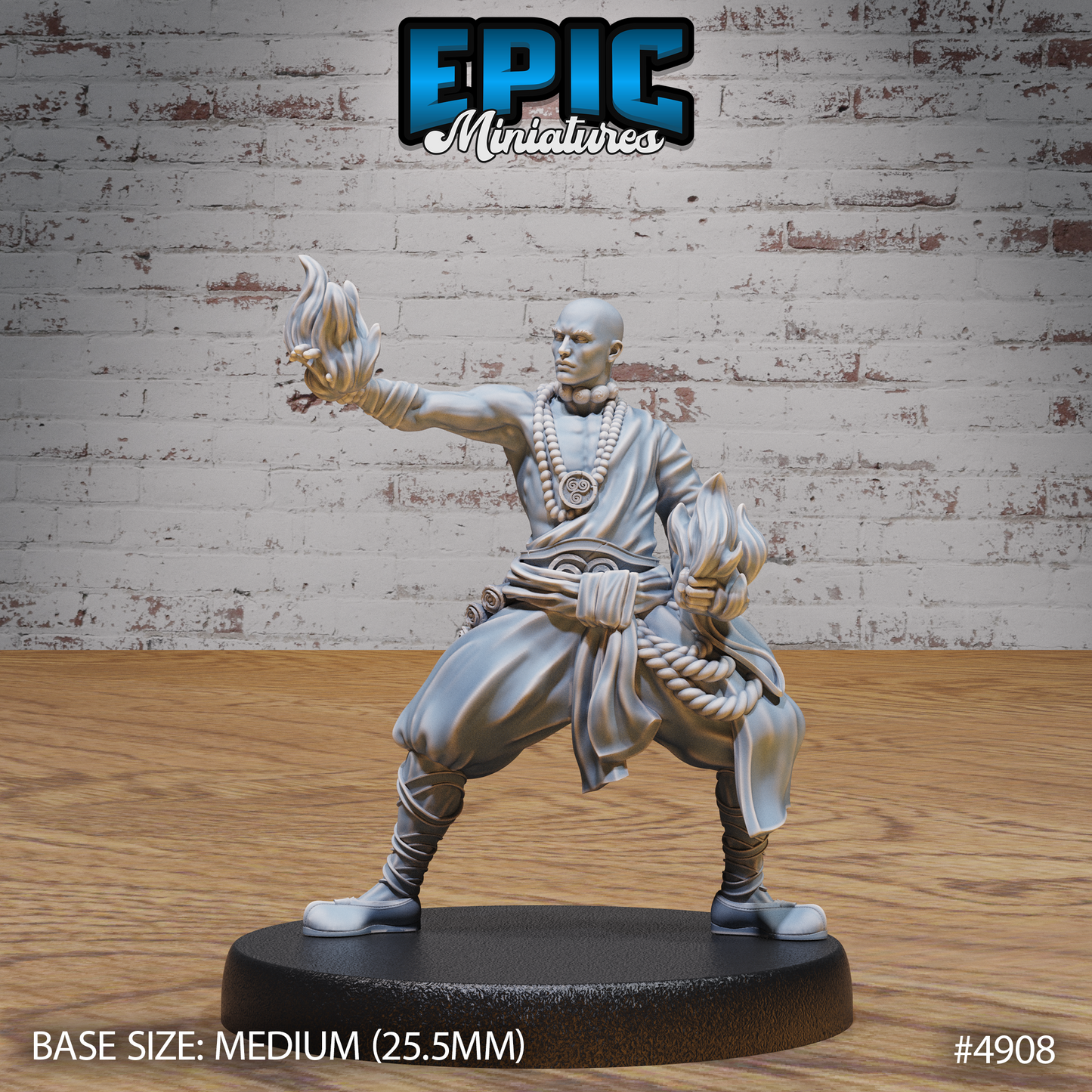 Shaolin Monks (#4906-#4908) | Epic Miniatures | D&D & Tabletop Miniatures