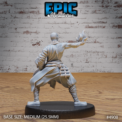 Shaolin Monks (#4906-#4908) | Epic Miniatures | D&D & Tabletop Miniatures