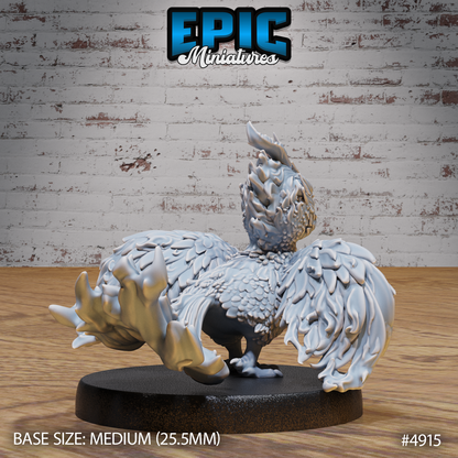 Phoenix Hatchling #4915-#4917 | Epic Miniatures | D&D Tabletop Miniature | Mystical Creature for Roleplaying and Wargaming