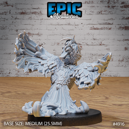 Phoenix Hatchling #4915-#4917 | Epic Miniatures | D&D Tabletop Miniature | Mystical Creature for Roleplaying and Wargaming