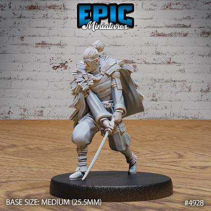 Legendary Ronin #4926-#4928 | Epic Miniatures | D&D Tabletop Miniature | Masterless Samurai Warrior for Fantasy Roleplaying