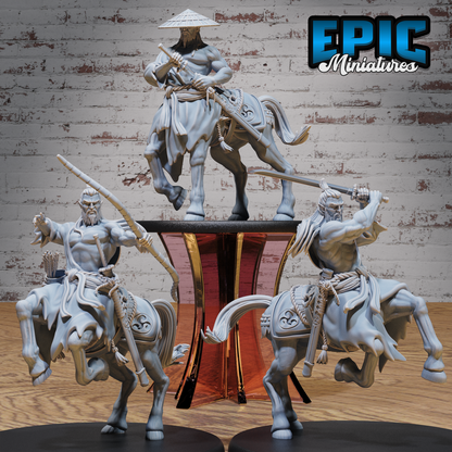 Bushi Centaur #4932-#4934 | Epic Miniatures | D&D Tabletop Miniature | Warrior Centaur for Fantasy Roleplaying & Wargaming