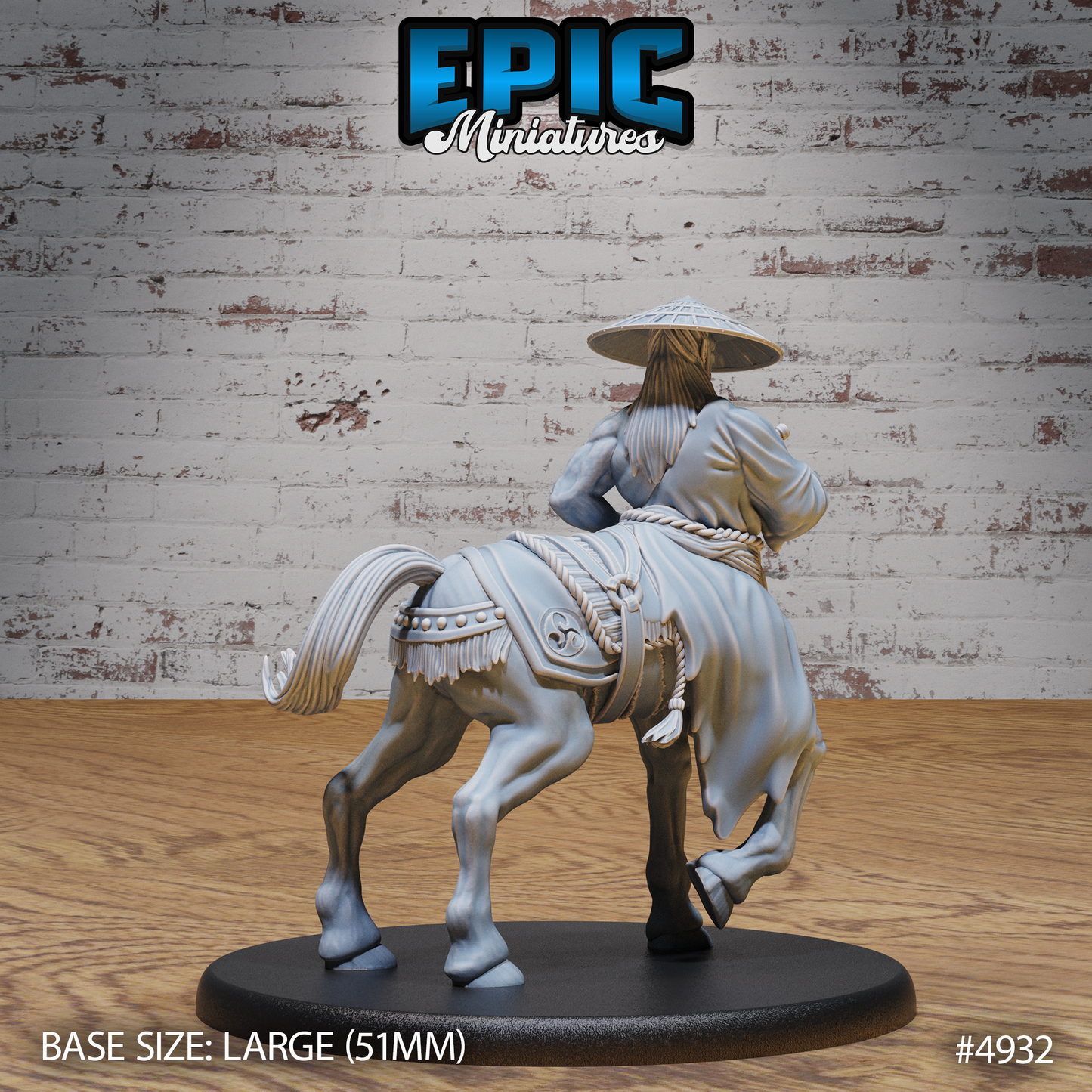 Bushi Centaur #4932-#4934 | Epic Miniatures | D&D Tabletop Miniature | Warrior Centaur for Fantasy Roleplaying & Wargaming