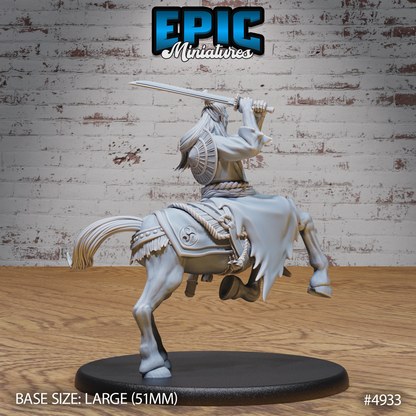 Bushi Centaur #4932-#4934 | Epic Miniatures | D&D Tabletop Miniature | Warrior Centaur for Fantasy Roleplaying & Wargaming