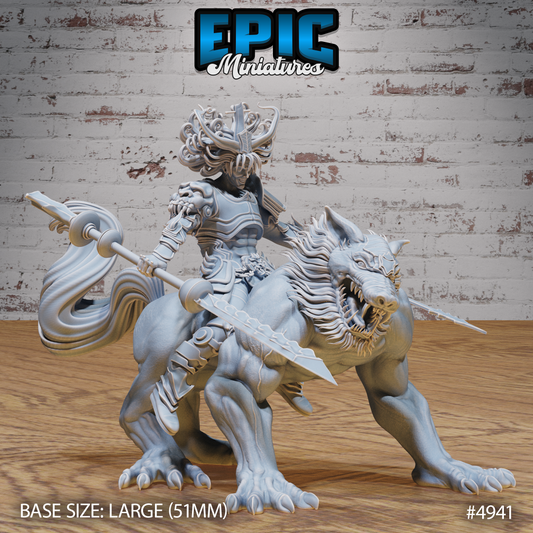 Asura Prince #4941 | Epic Miniatures | D&D Tabletop Miniature | Noble Demon Warrior for Fantasy Roleplaying