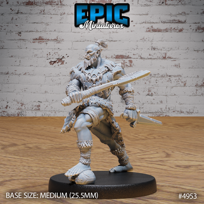 Orc Warrior Set (#4951-#4953) by Epic Miniatures | DnD Tabletop Models