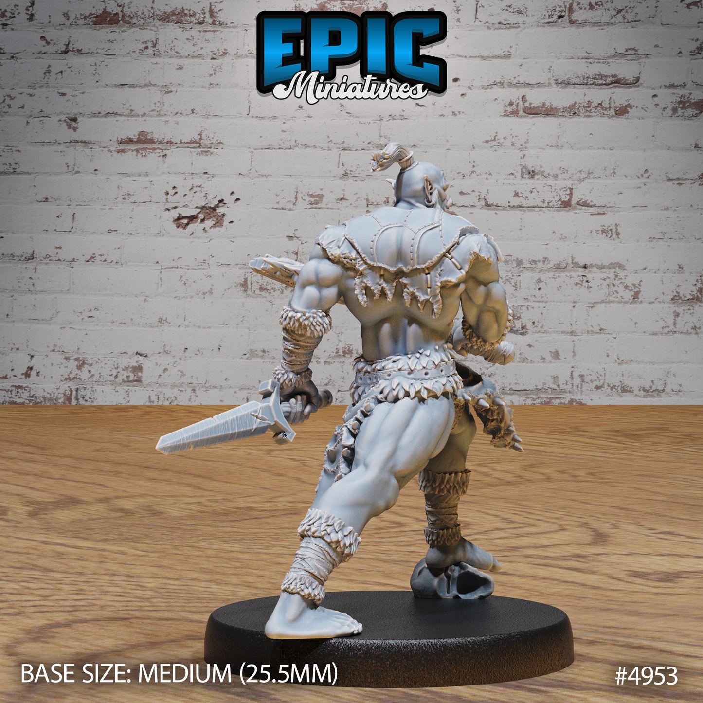 Orc Warrior Set (#4951-#4953) by Epic Miniatures | DnD Tabletop Models