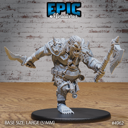 Bugbear Raider #4960-#4962 | Epic Miniatures | D&D Tabletop Minis