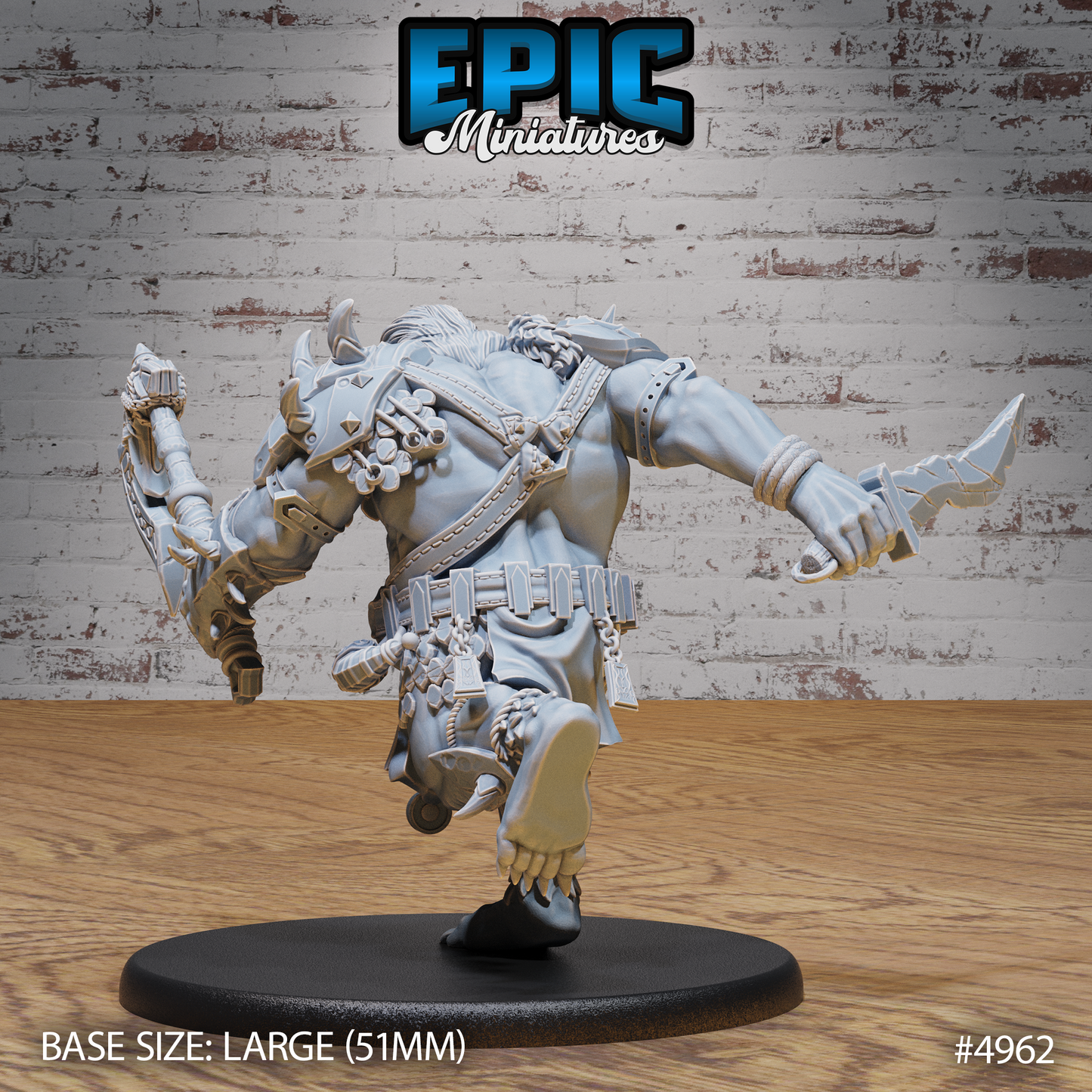 Bugbear Raider #4960-#4962 | Epic Miniatures | D&D Tabletop Minis