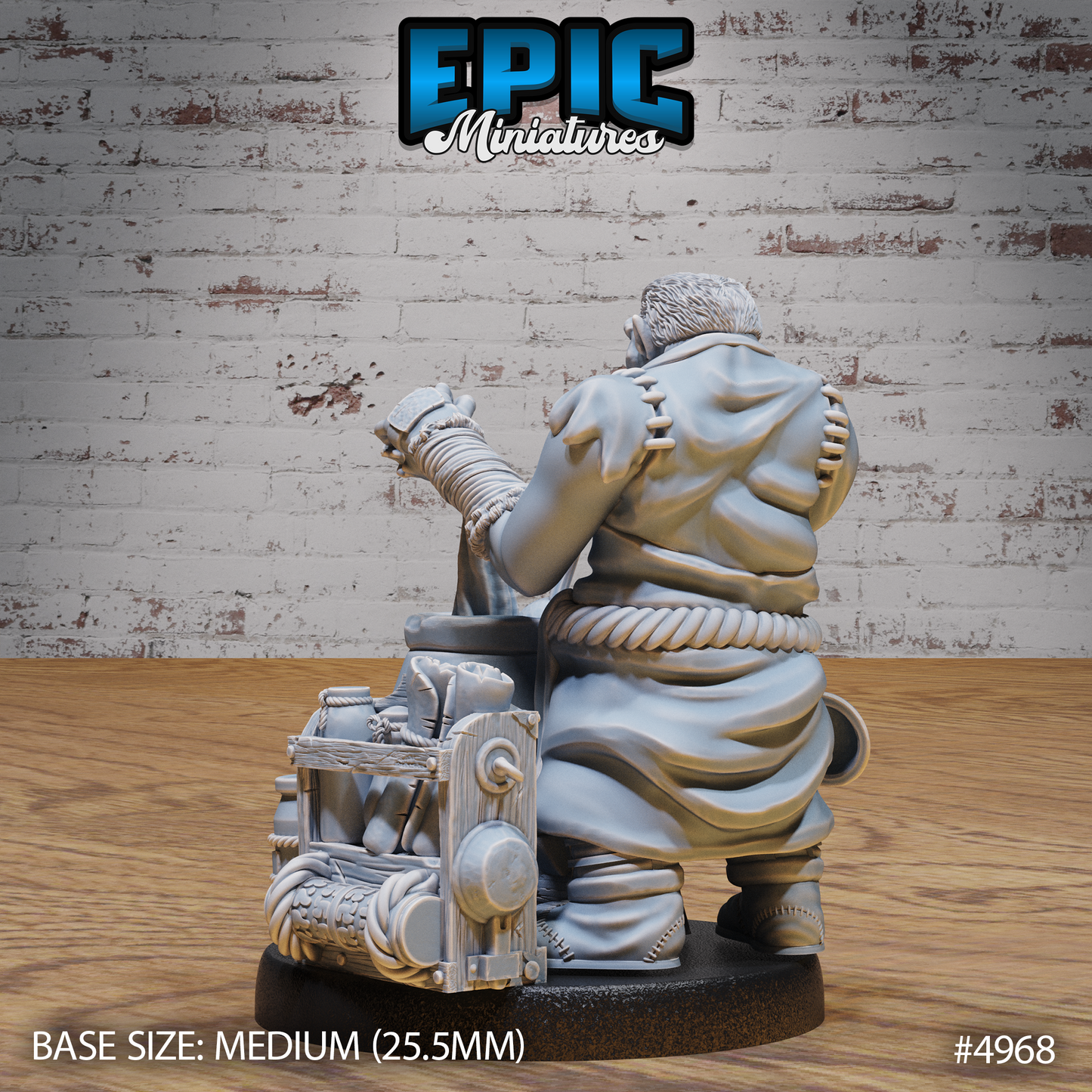 Gray Orc Alchemist #4966-#4968 | Epic Miniatures | D&D Tabletop Miniatures