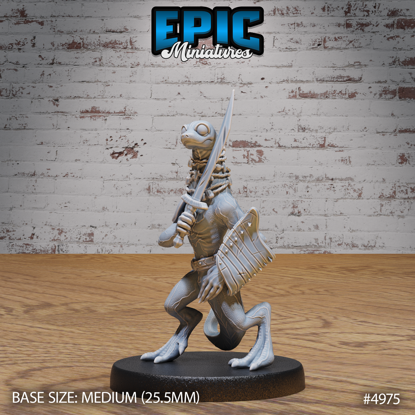 Fire Newt #4975-#4977 | Epic Miniatures | D&D Tabletop Miniatures