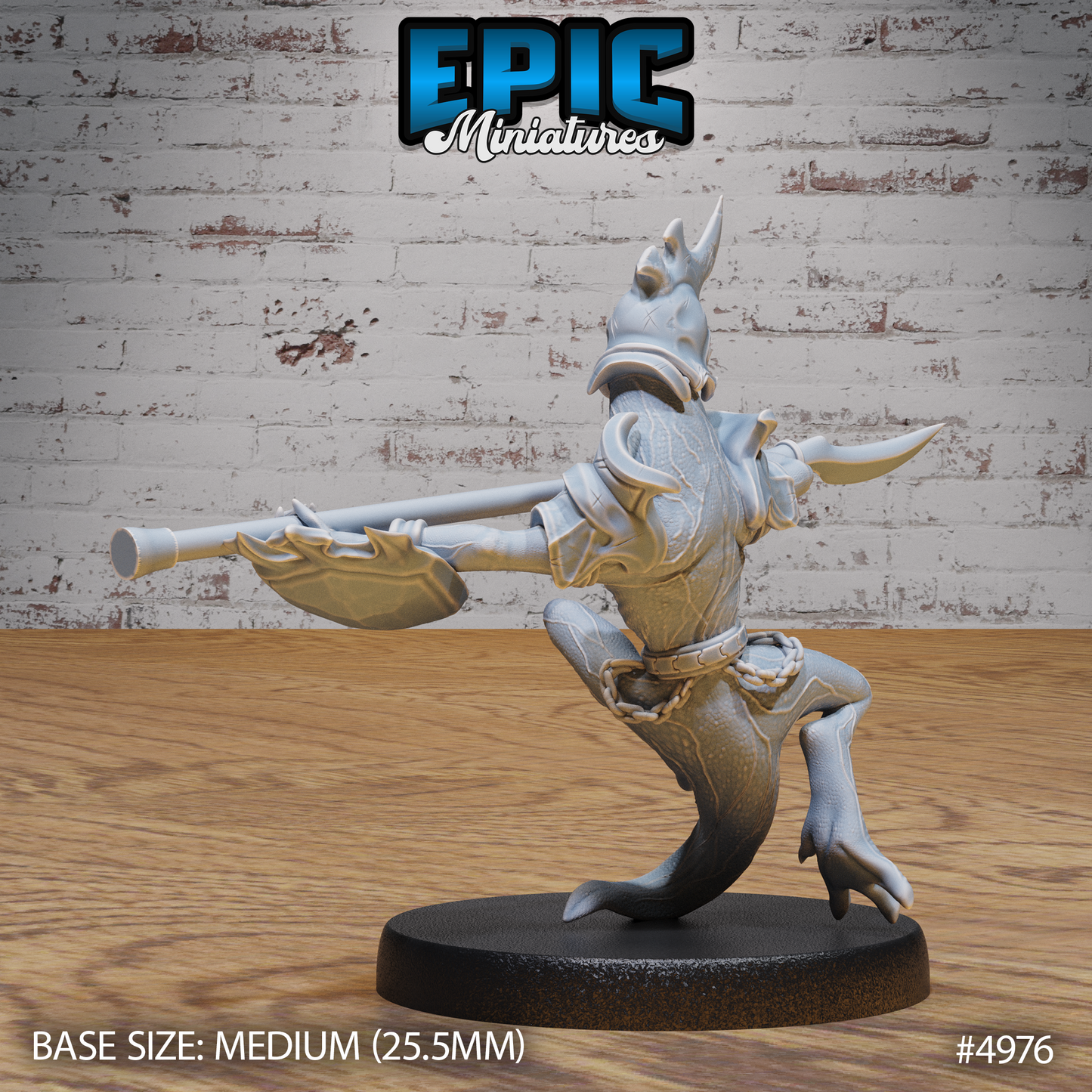 Fire Newt #4975-#4977 | Epic Miniatures | D&D Tabletop Miniatures