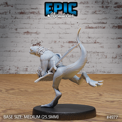 Fire Newt #4975-#4977 | Epic Miniatures | D&D Tabletop Miniatures