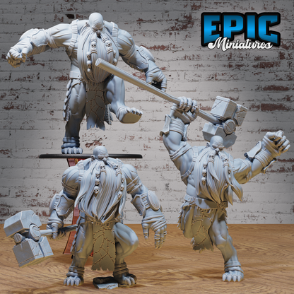 Hill Giant Smasher #4978-#4980 | Epic Miniatures | D&D Tabletop Miniatures