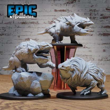 Bulette #4984-#4986 | Epic Miniatures | D&D Tabletop Miniatures