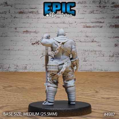 Half Orc Adventurer #4987-#4989 | Epic Miniatures | D&D Tabletop Miniature