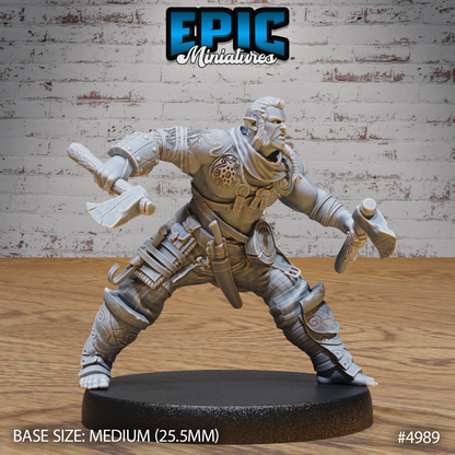 Half Orc Adventurer #4987-#4989 | Epic Miniatures | D&D Tabletop Miniature