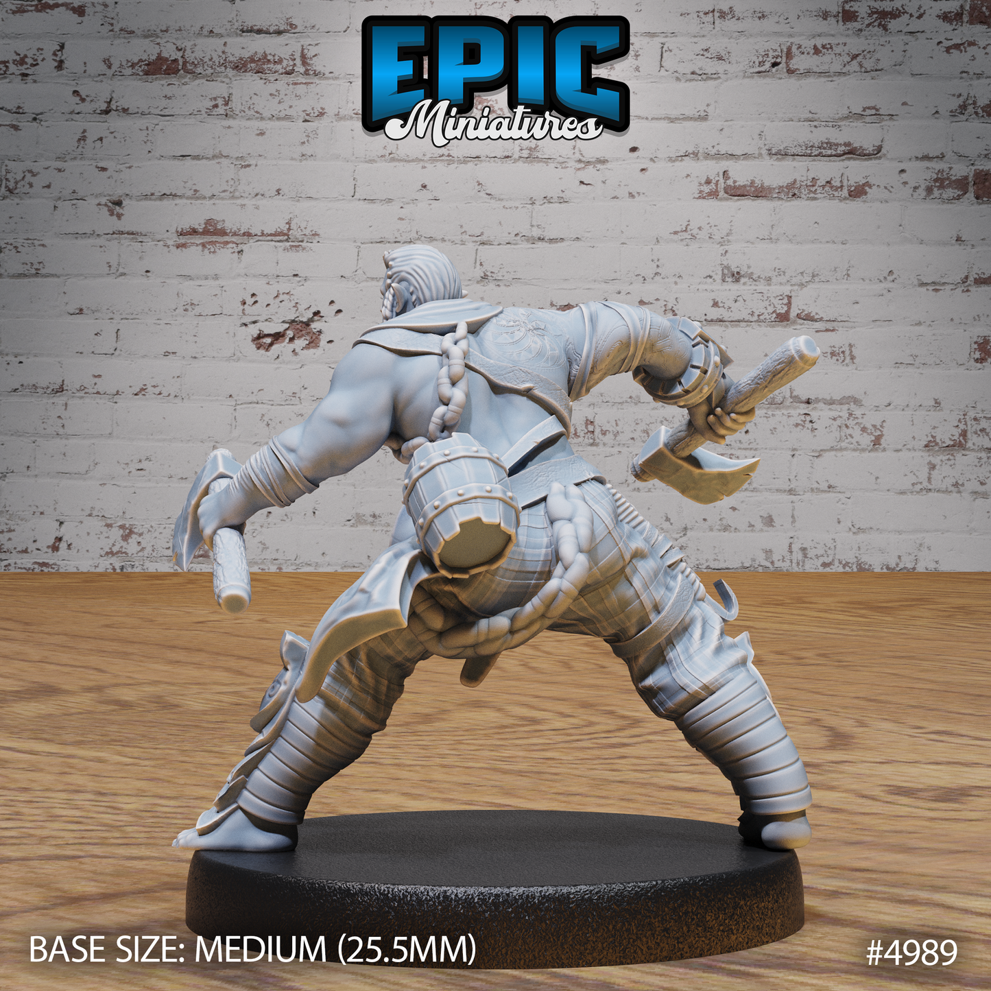 Half Orc Adventurer #4987-#4989 | Epic Miniatures | D&D Tabletop Miniature