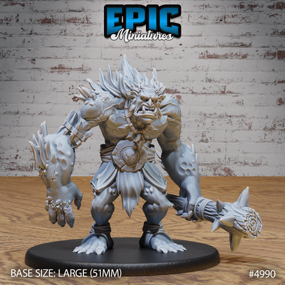 Savage Troll #4990-#4992 | Epic Miniatures | D&D Tabletop Miniature