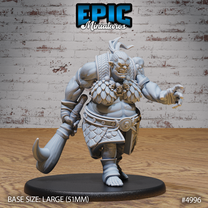 Orog Female #4996-#4998 | Epic Miniatures | D&D Tabletop Miniature