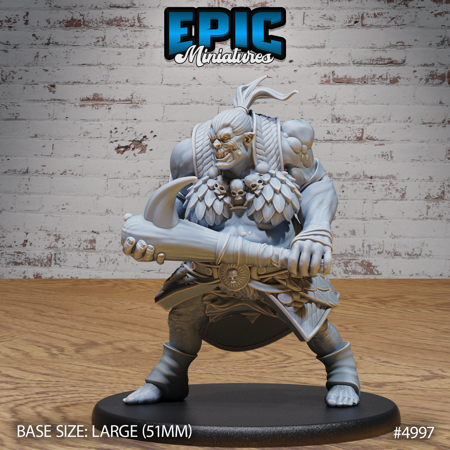 Orog Female #4996-#4998 | Epic Miniatures | D&D Tabletop Miniature