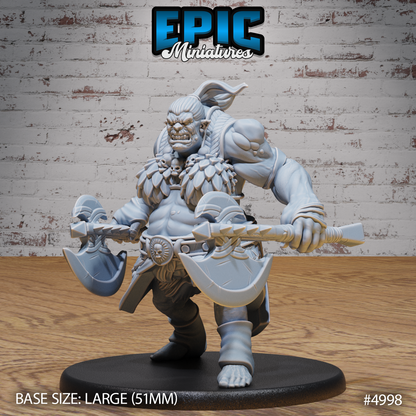 Orog Female #4996-#4998 | Epic Miniatures | D&D Tabletop Miniature