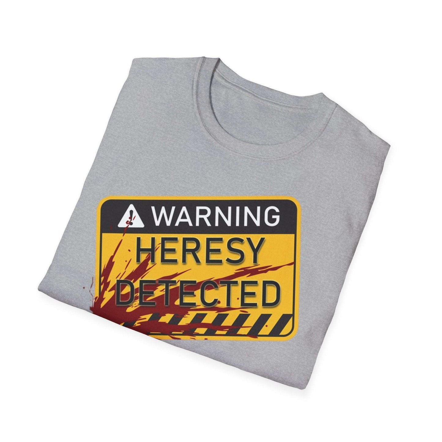 Heresy Detected | Unisex Softstyle T-Shirt