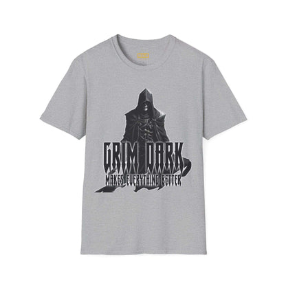 Grim Dark Unisex Softstyle T-Shirt Sport Grey