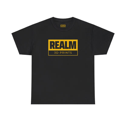 Realm3DPrints Logo - Unisex Heavy Cotton Tee