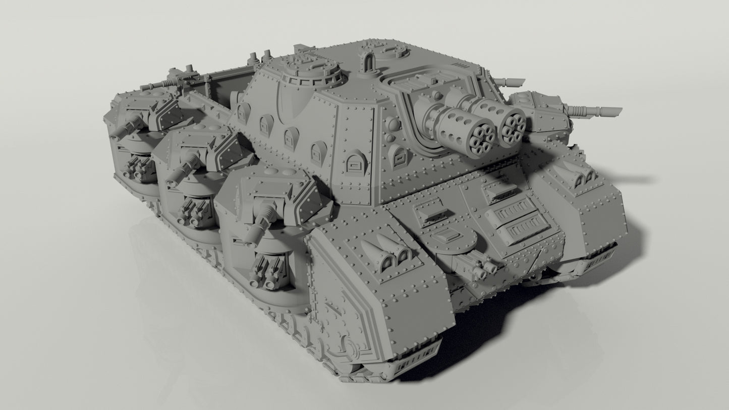 Grim Ratte - Heavy Battle Tank | Fully Customizable Colossus