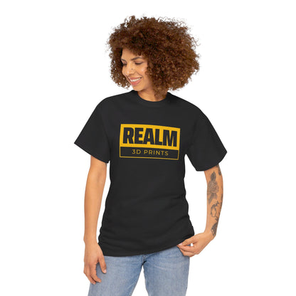 Realm3DPrints Logo - Unisex Heavy Cotton Tee