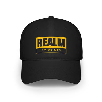 Realm3DPrints Logo - Low Profile Baseball Cap