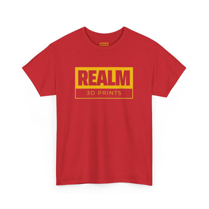 Realm3DPrints Logo - Unisex Heavy Cotton Tee