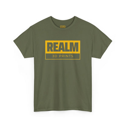 Realm3DPrints Logo - Unisex Heavy Cotton Tee