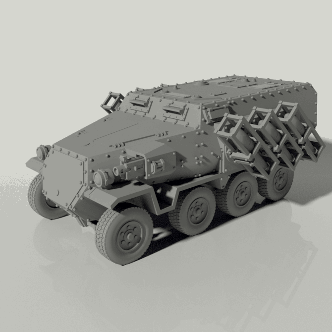 Grim 251 Transport | Artillery Support | Popular as a proxy for tanks from the Imperial Guard