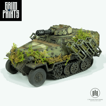 Grim 251 Transport | Artillery Support | Popular as a proxy for tanks from the Imperial Guard