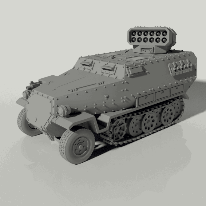 Grim 251 Transport | Artillery Support | Popular as a proxy for tanks from the Imperial Guard