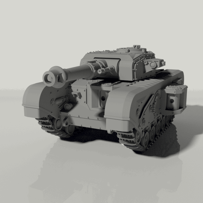 Grim Churchill Main Battle Tank / Flame Tank