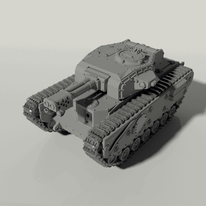 Grim Churchill Main Battle Tank / Flame Tank