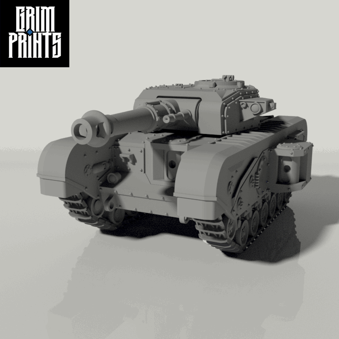 Grim Churchill Main Battle Tank / Flame Tank