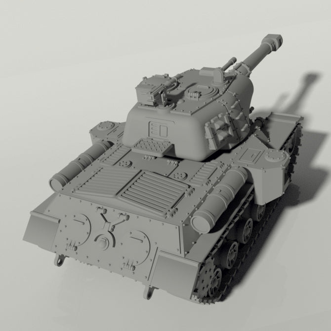 Grim IS-2 Heavy Tank | Proxy for Rogal Dorn and Macharius build