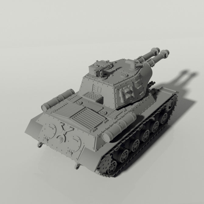 Grim IS-2 Heavy Tank | Proxy for Rogal Dorn and Macharius build