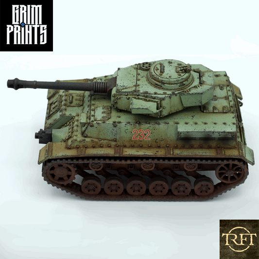 Grim Panzer IV Battle Tank