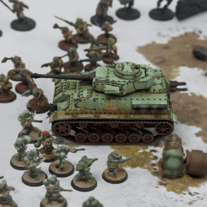 Grim Panzer IV Battle Tank