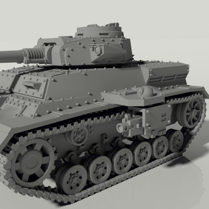 Grim Panzer IV Battle Tank