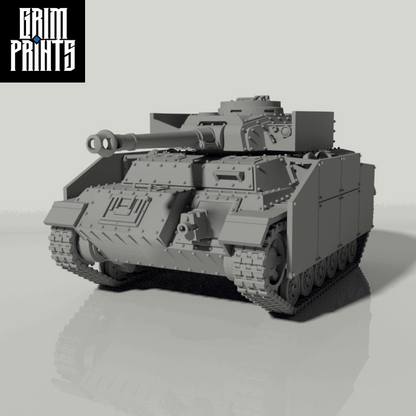 Grim Panzer IV Battle Tank