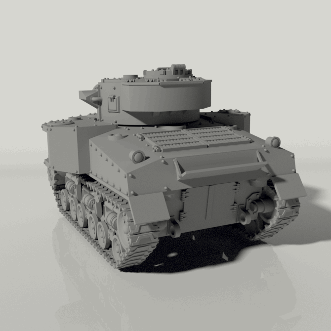 Grim Sherman Main Battle Tank